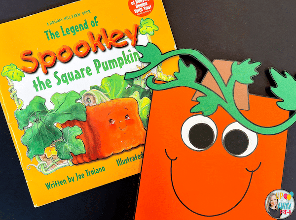 Halloween book and craft about shapes